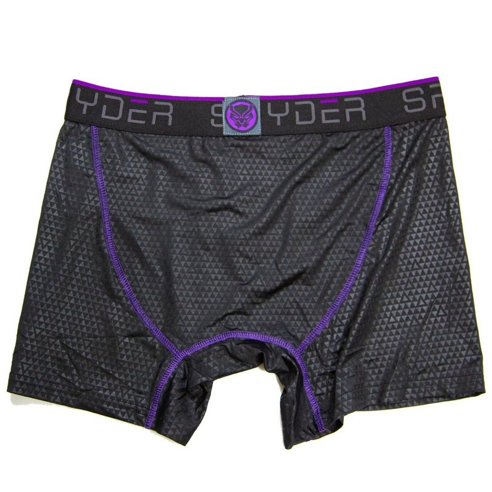 Black Panther Spyder Boxer Brief Underwear Marvel - Picture 6 of 13